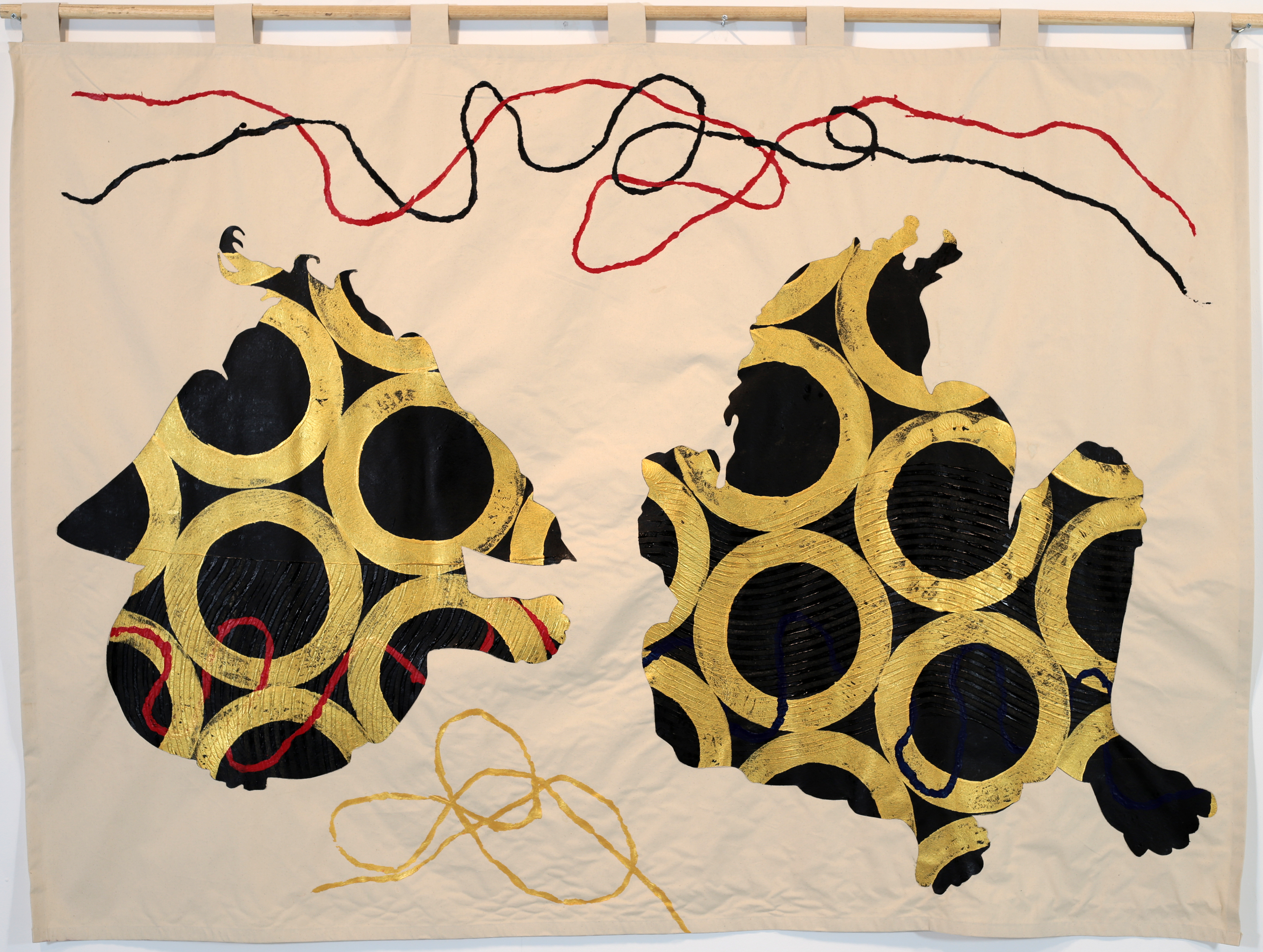 A painting of demons in a tangle from Nomadic Tales